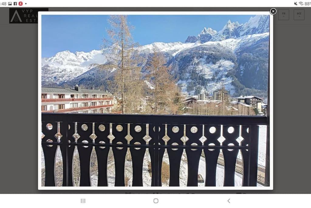 Bel Appartement Entier En Style Chalet A Chamonix Dış mekan fotoğraf