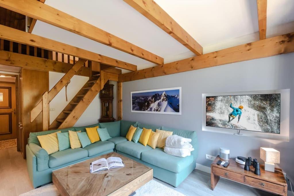 Bel Appartement Entier En Style Chalet A Chamonix Dış mekan fotoğraf